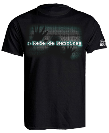 Camiseta Rede de Mentiras