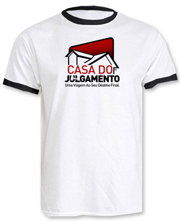 Camiseta Branca Casa do Julgamento
